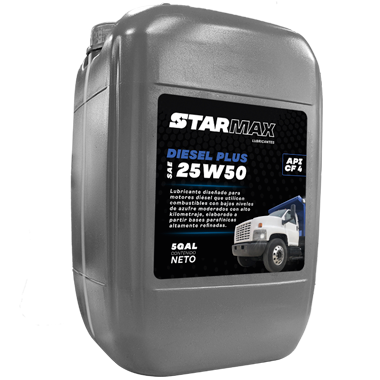 STARMAX DIESEL PLUS SAE 25W50 CF UND*5GL STARMAX DIESEL PLUS SAE 25W50 CF UND*5GL