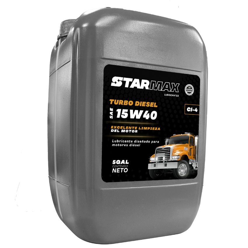 STARMAX TURBO DIESEL SAE 15W40 CI-4 BALDE X 5GL STARMAX TURBO DIESEL SAE 15W40 CI-4 BALDE X 5GL