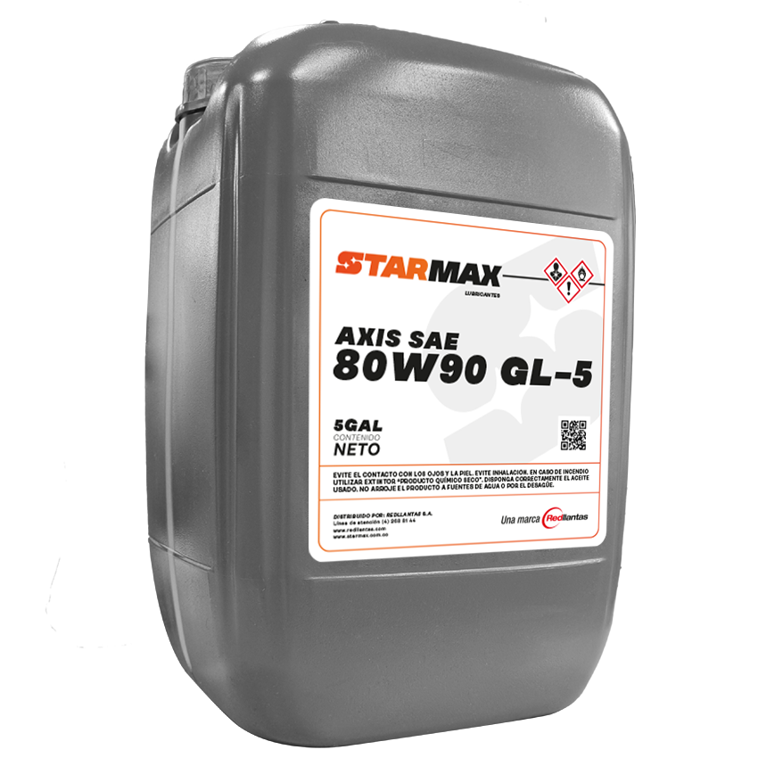 STARMAX AXIS SAE 80W90 GL-5 UND*5GL STARMAX AXIS SAE 80W90 GL-5 UND*5GL