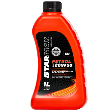STARMAX PETROL SAE 20W50 SN CAJA*12LTRS STARMAX PETROL SAE 20W50 SN CAJA*12LTRS