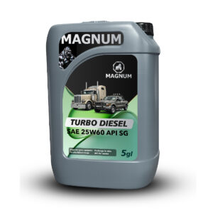 MAGNUM TURBO DIESEL SAE 25W60 API SG UND*5GL (VERDE)