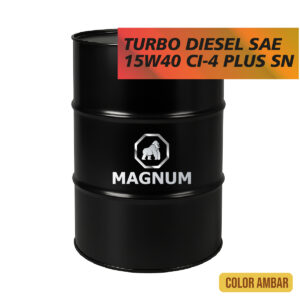 MAGNUM TURBO DIESEL SAE 15W40 CI-4 PLUS SN UND*55GL (AMBAR)